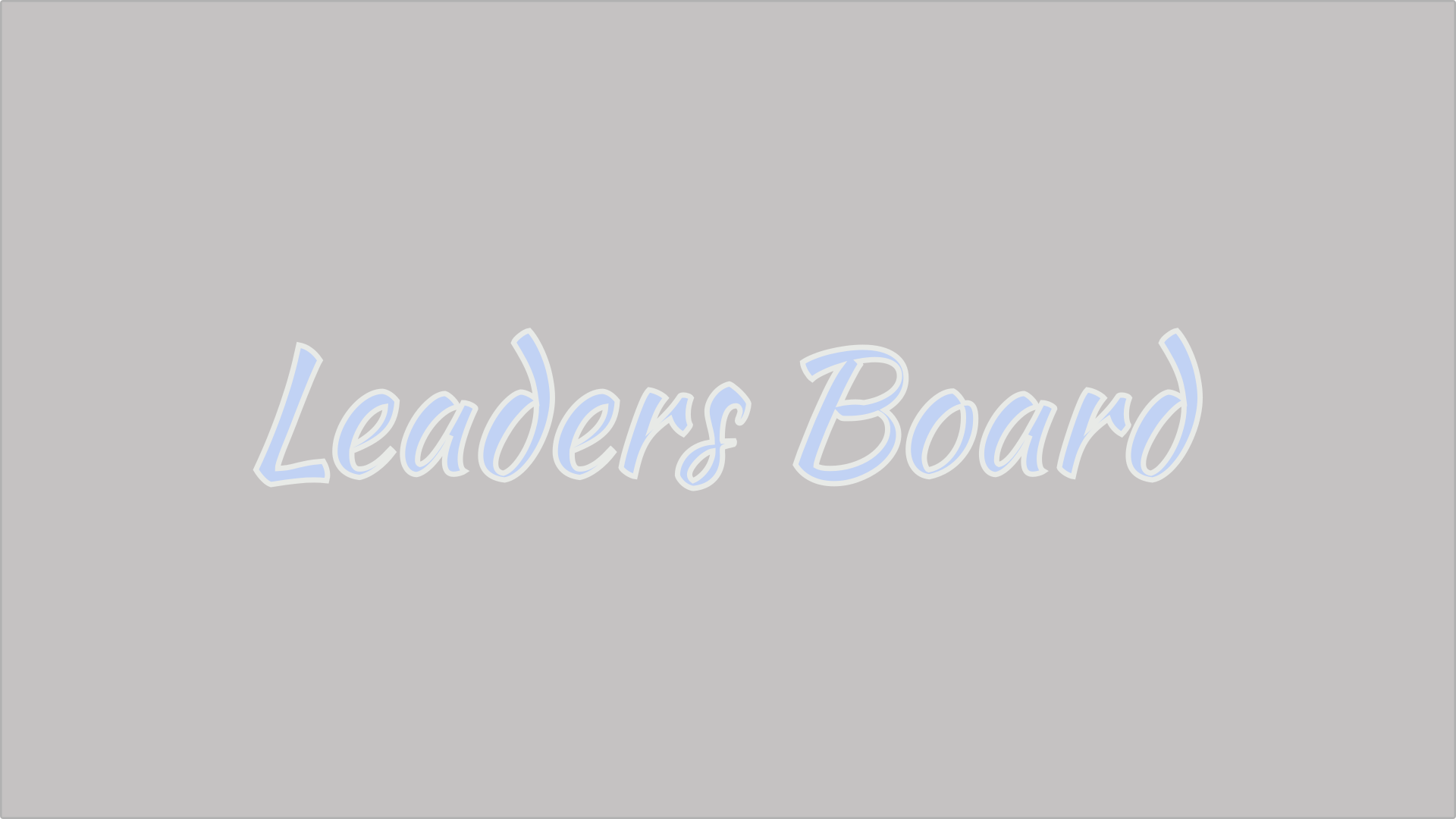 Leaders Board