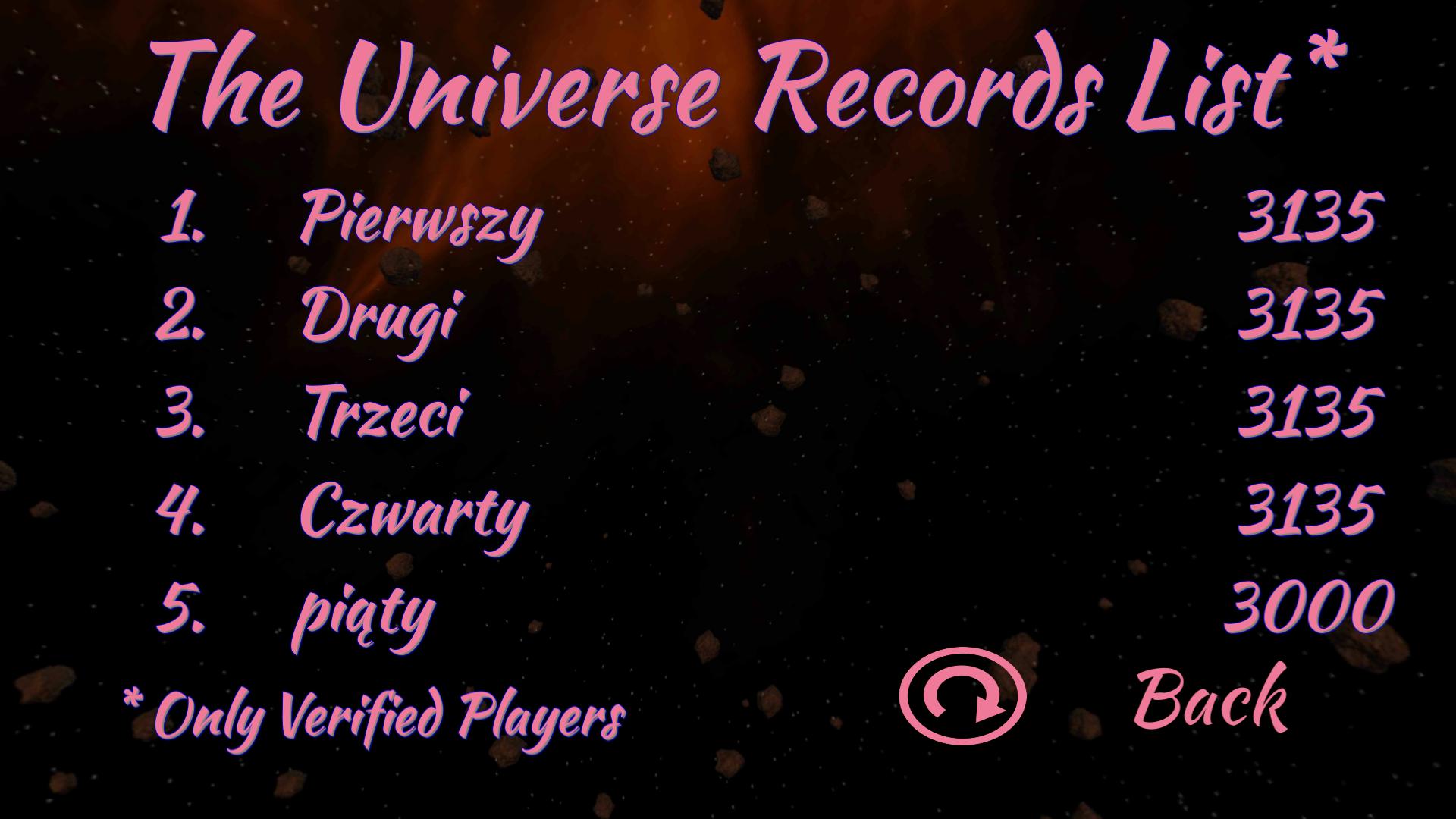 Sky Swallow Universe Records